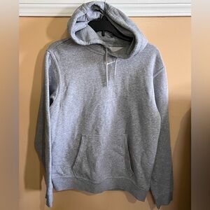 Men's Nike gray hoodie Pullover/drawstring hood kangaroo pocket front size S